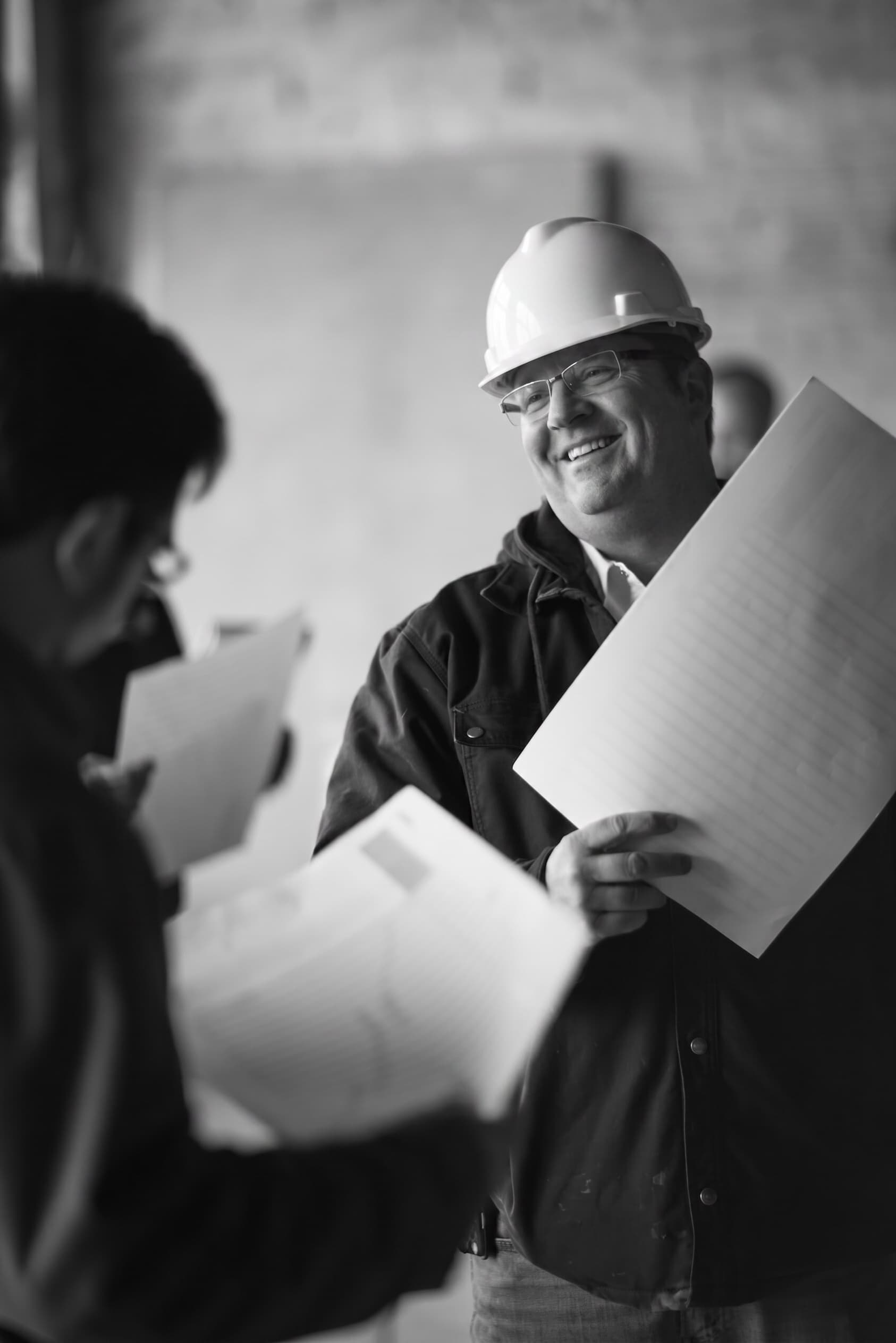Construction crew